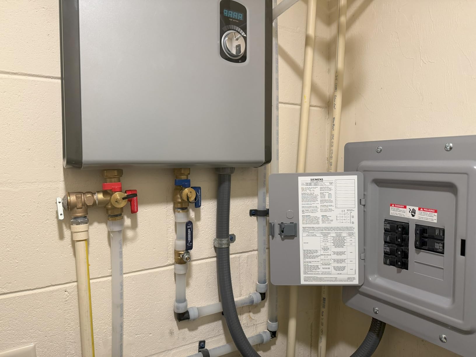 Rheem 3.5kW 120V Point of Use Thermostatic Tankless Electric Water Heater customer photo 2