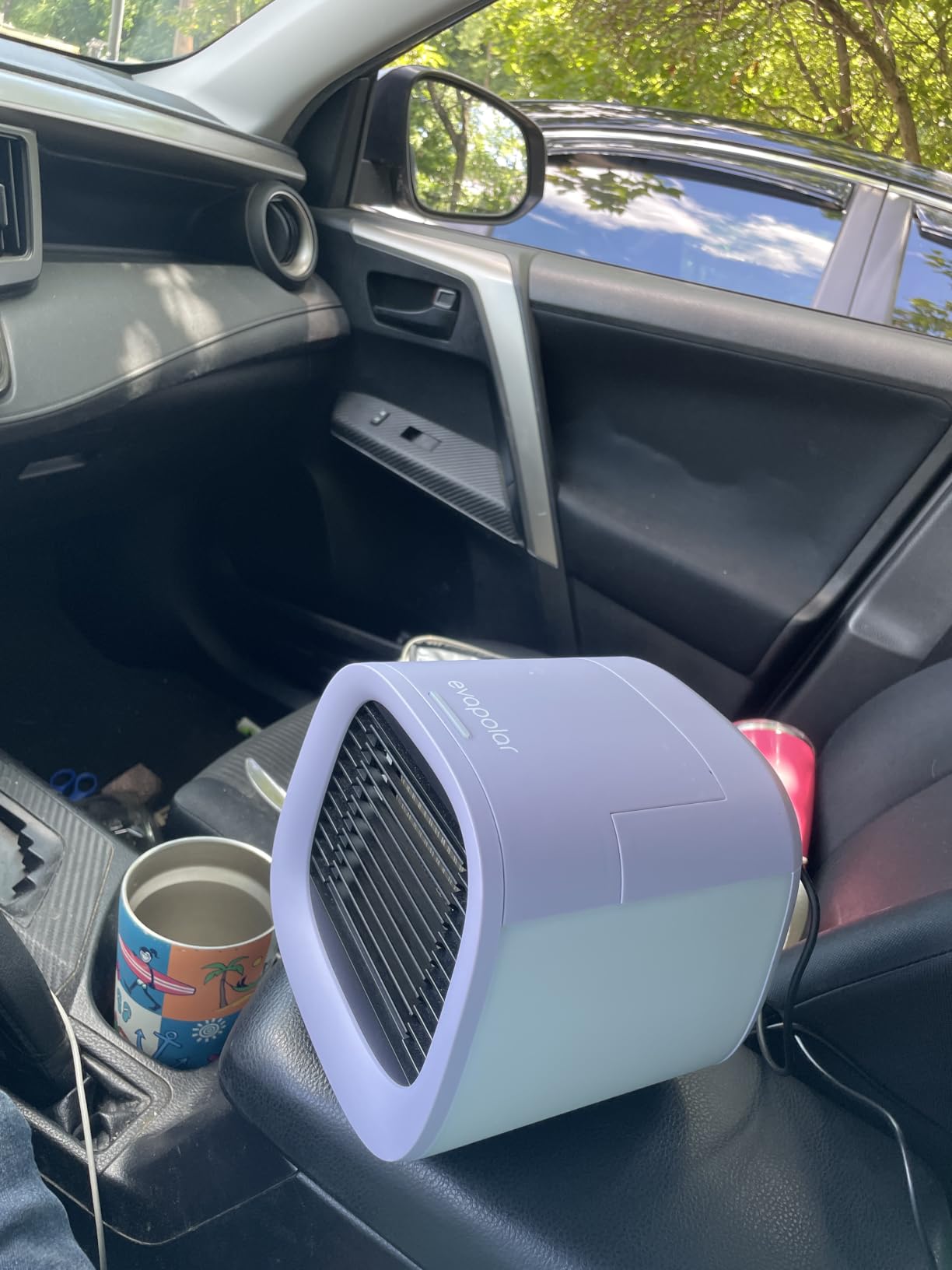 Evapolar evaCHILL Portable Air Conditioners - Portable AC Unit - Small Personal Evaporative Air Cooler & Fan for Desk, Office, Car, Camping, Grey customer photo 2