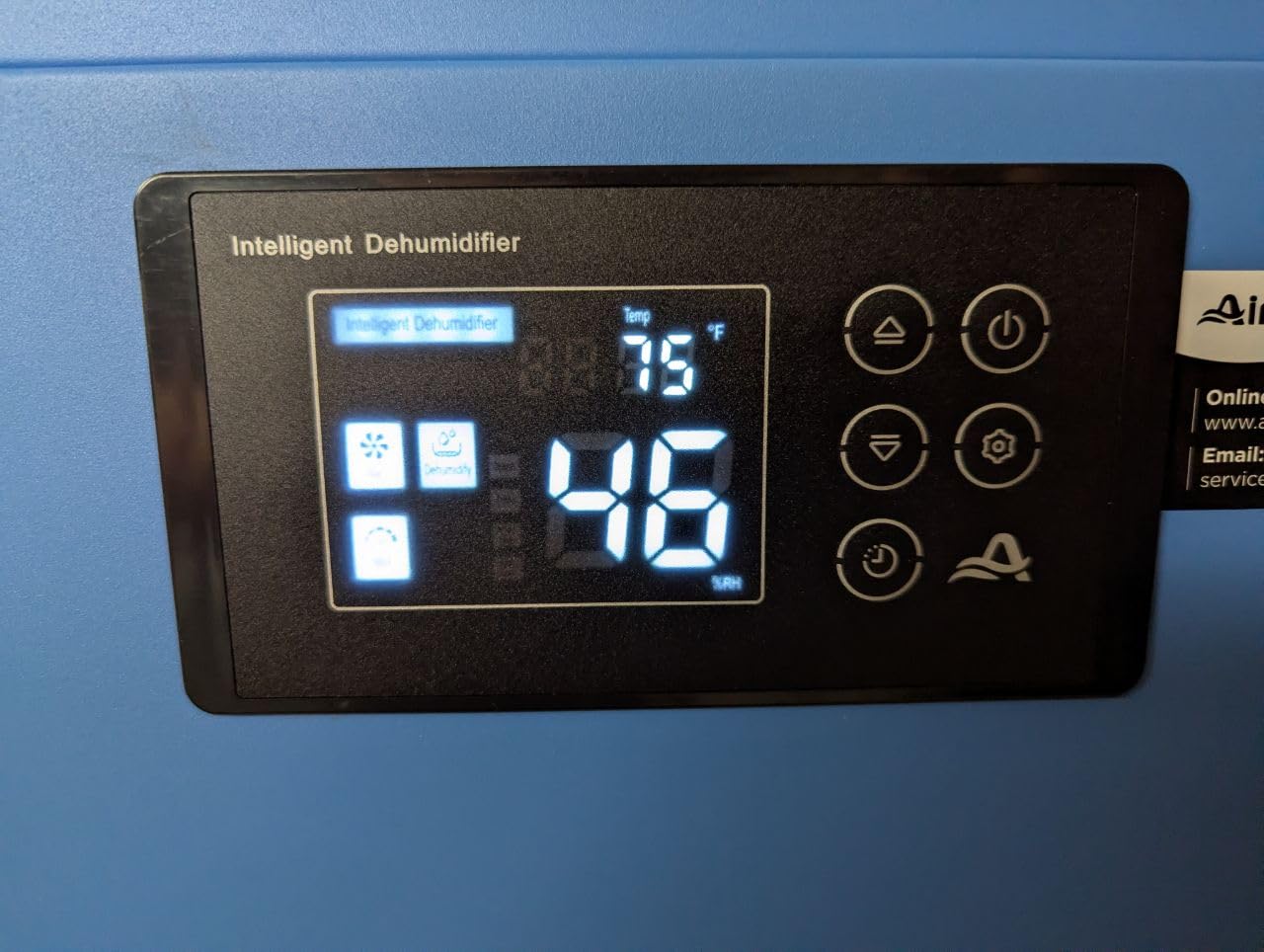125 Pints Commercial Dehumidifier for Crawl Spaces & Basements with Drain Hose, Industrial Grade Water Damage Restoration for up to 6,000 sq ft, Auto Defrost, Memory Starting customer photo 2