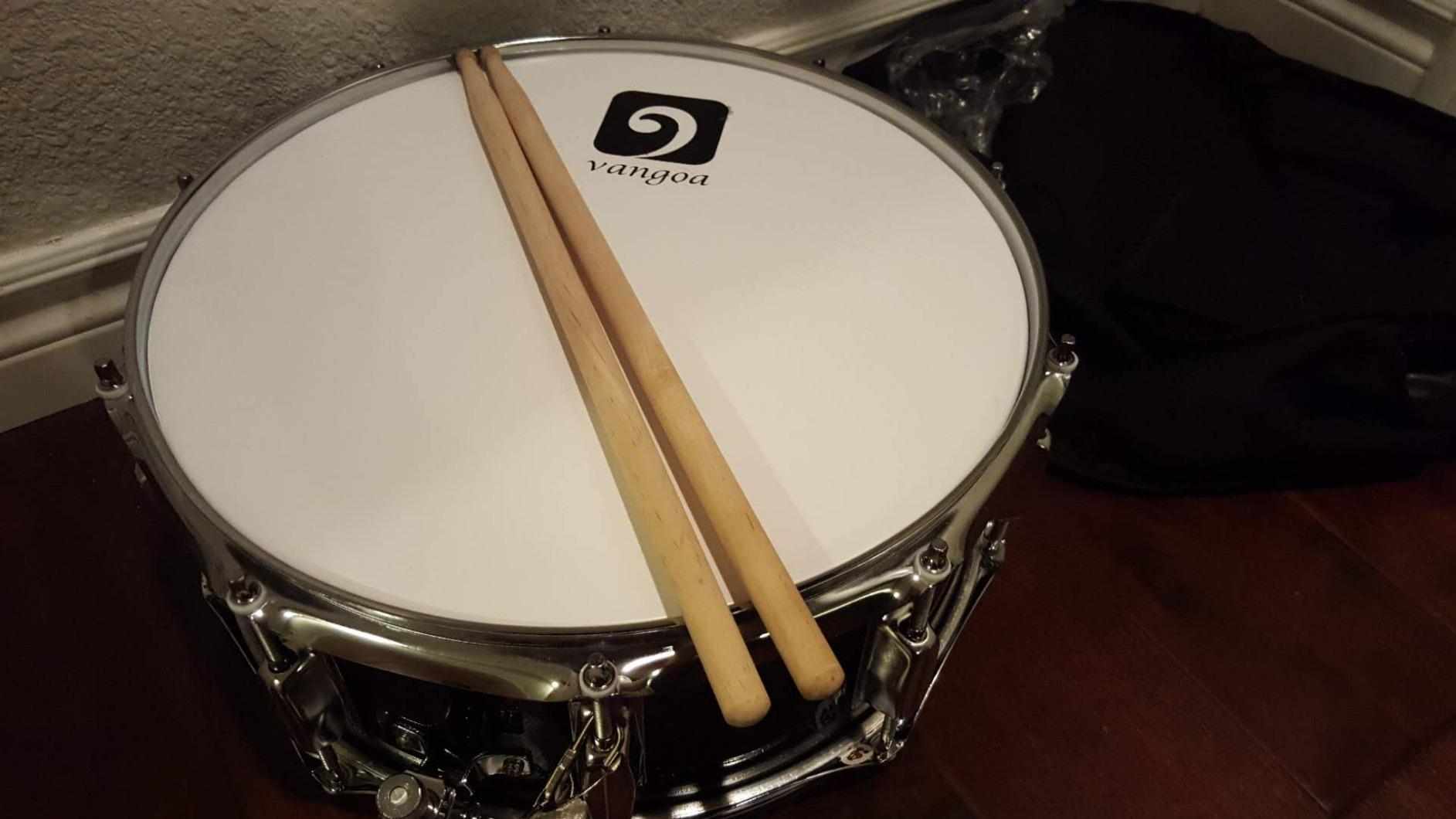 Vangoa Snare Drum Kit with Remo Head 14