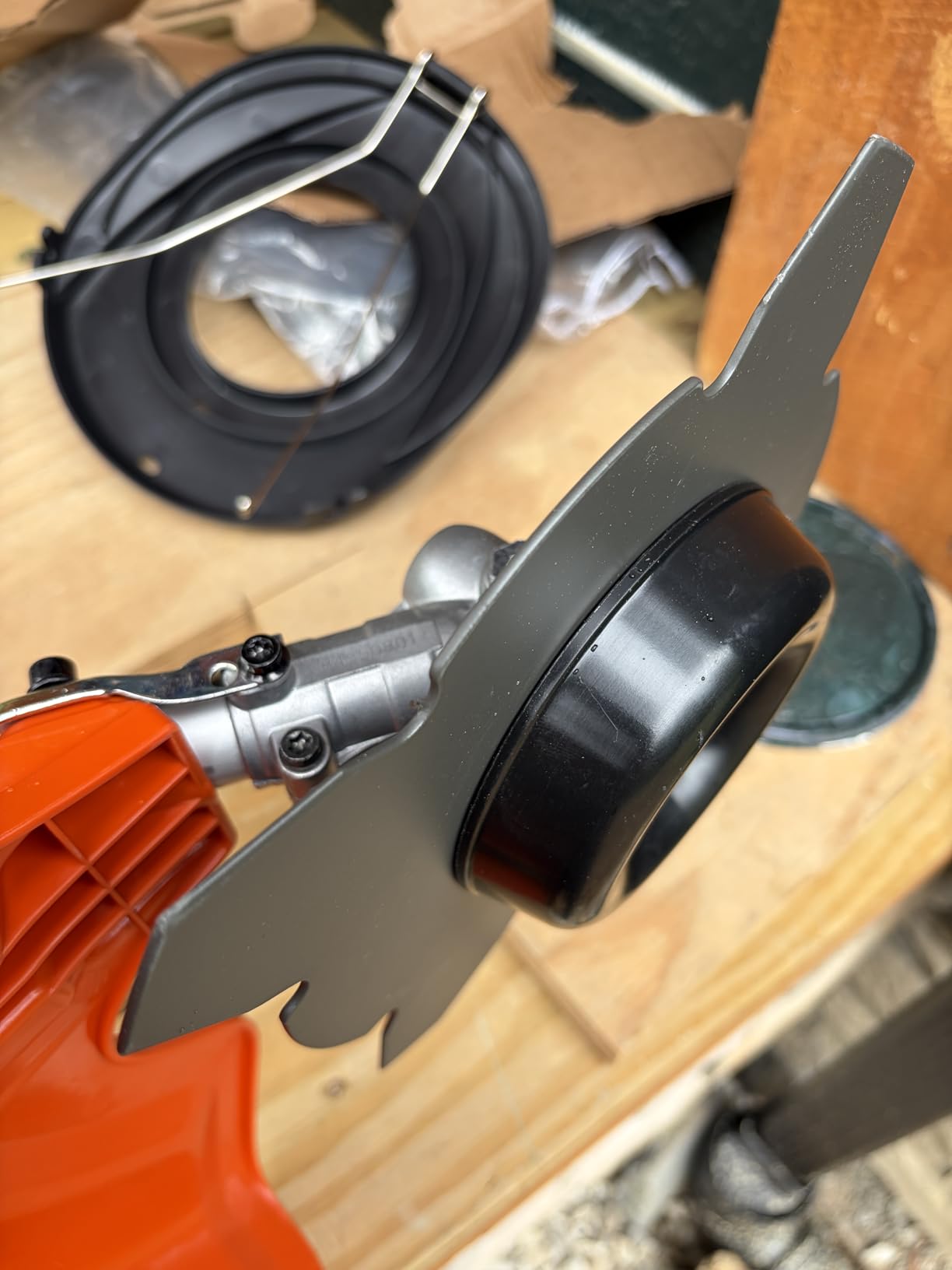 Husqvarna 525RX 25.4-cc 2-Cycle Straight Shaft Brush Cutter, Professional BrushCutter with T35 Tap n Go Trimmer Head, Gifts for Men customer photo 2