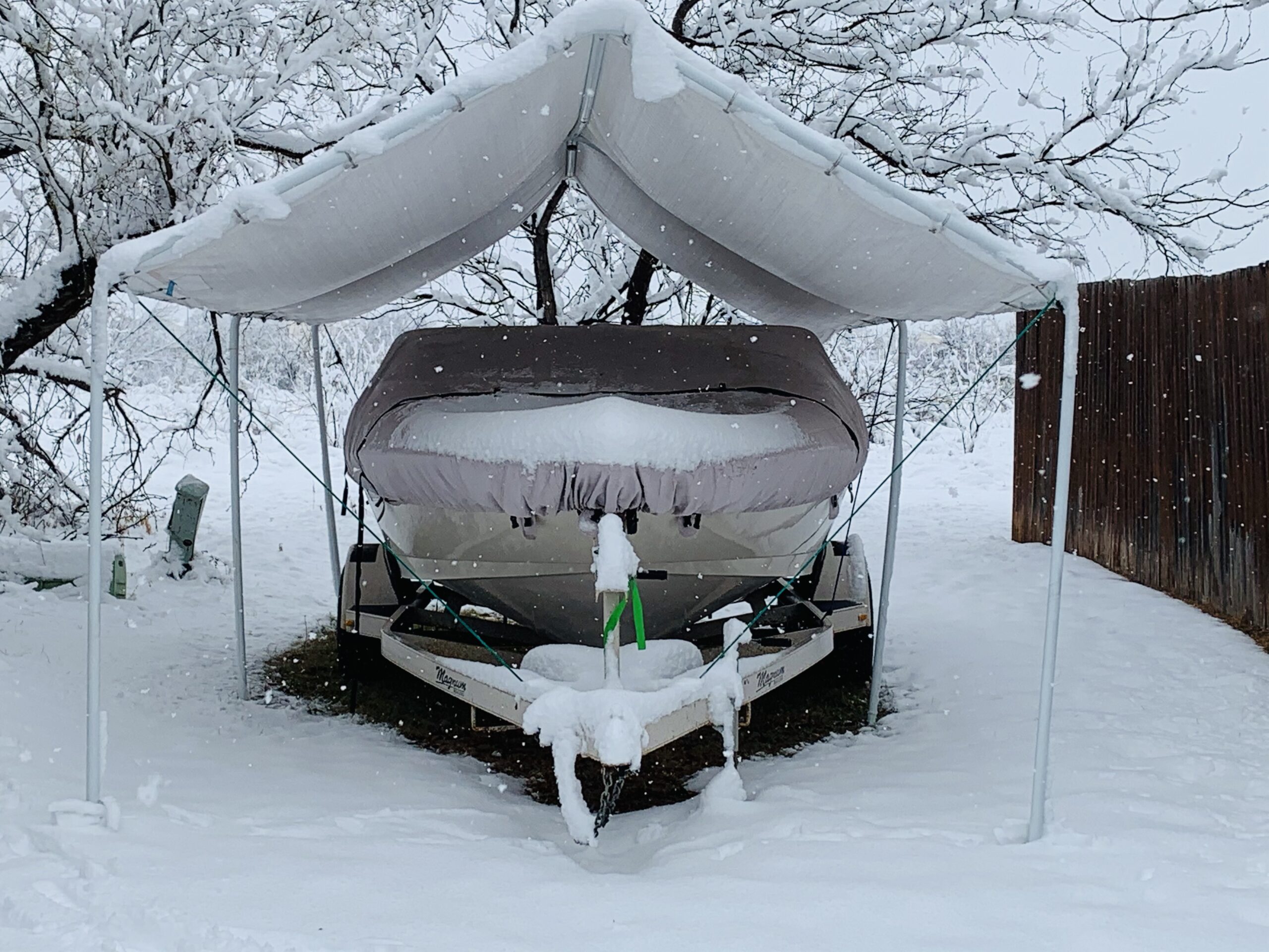 Quictent 10x20 ft Heavy Duty Carport Canopy Galvanized Car Tent Outdoor Garage Boat Shelter with Reinforced Structure, No Sidewall - Gray customer photo 1