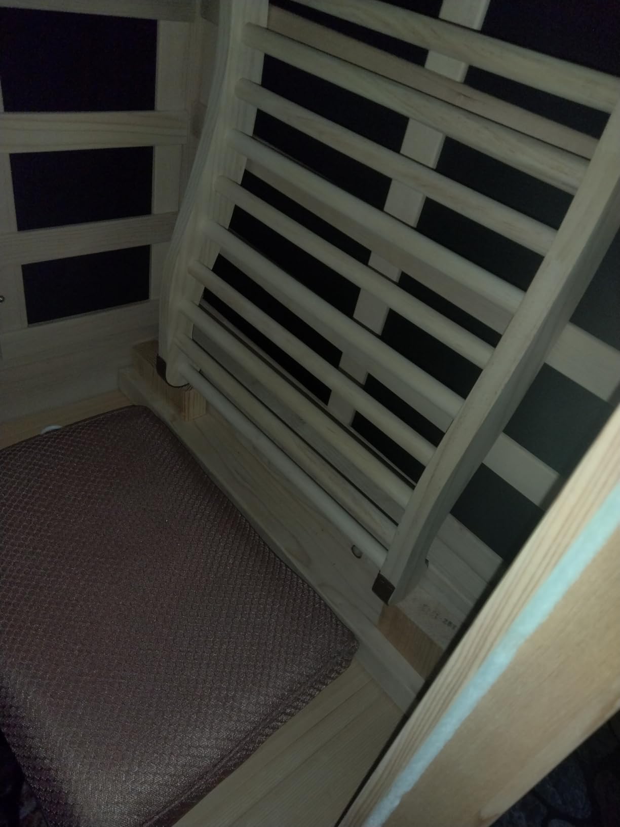 OUTEXER 2-3 Person Sauna Corner Sauna Far Infrared Saunas Room Home Canadian Hemlock Indoor 2100W Low-EMF Dry Saunas with 7 Color Therapy customer photo 1