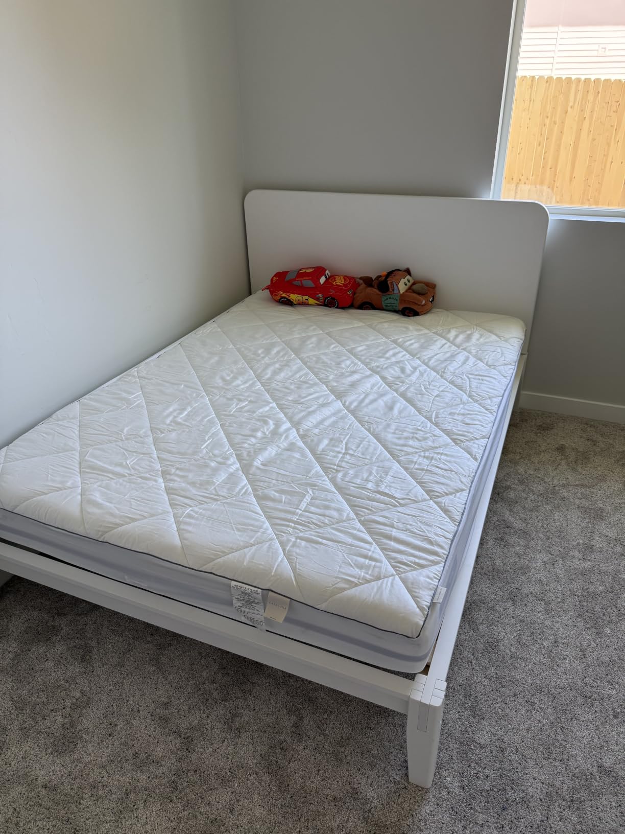 Nectar Kids Bamboo Platform Bed Frame - Twin - White - 12