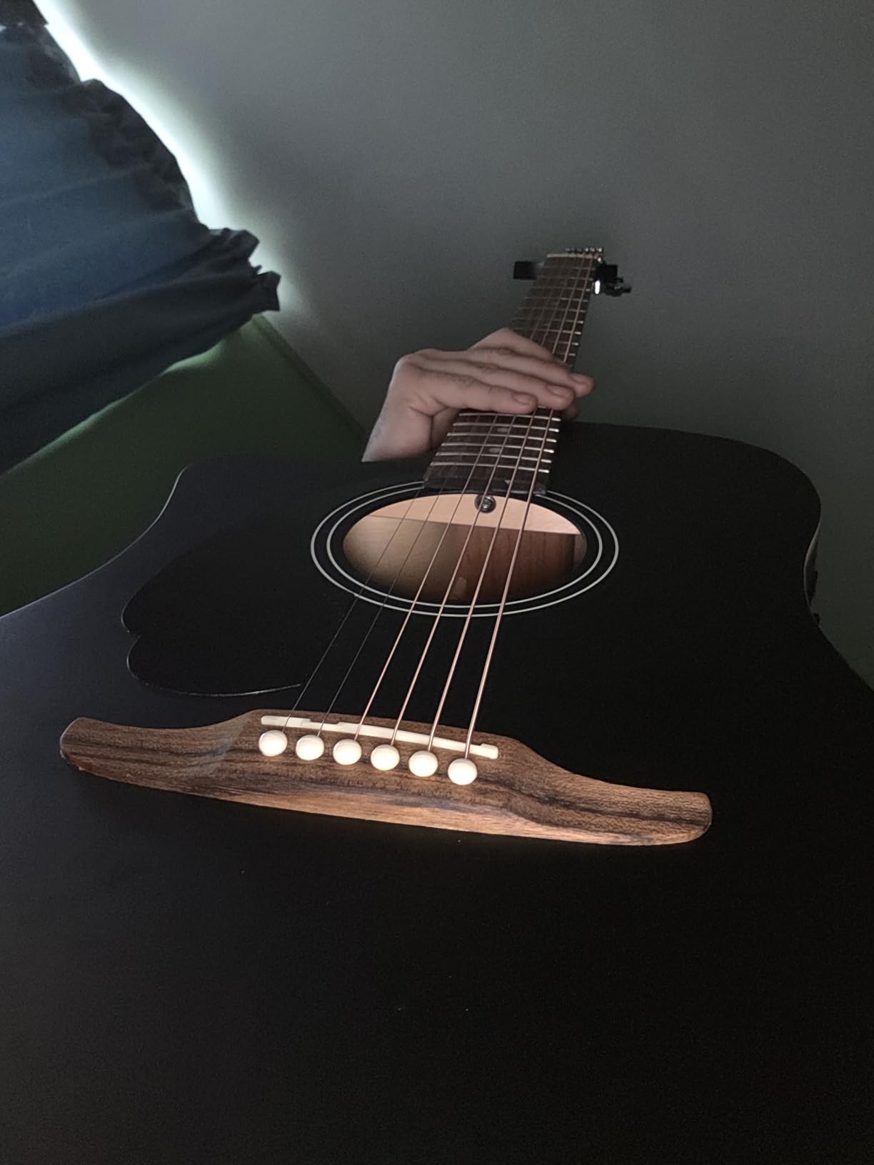 Fender California Debut Redondo CE Series Acoustic Guitar, Beginner Guitar, 2-Year Warranty, Includes Built-In Tuner, 2-Tone Sunburst customer photo 2