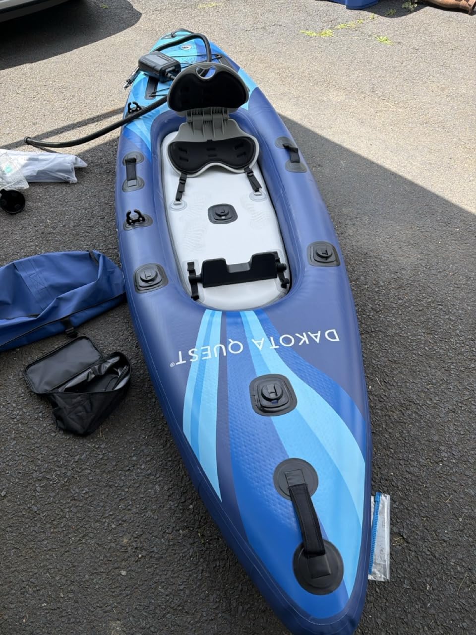 INTEX 68245EP 10.5ft Dakota Quest Sit-On-Top Inflatable Kayak customer photo 1