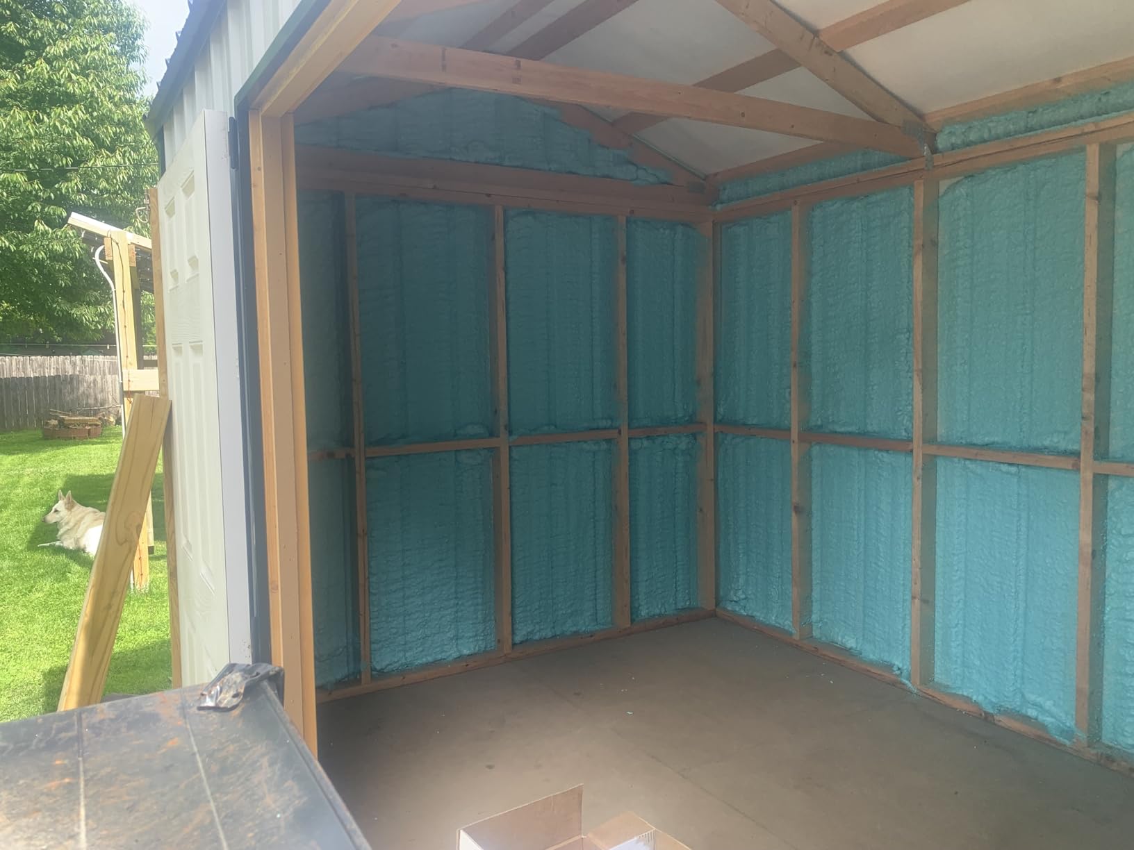 BEEST FullStop Spray Foam Insulation Kit - 120 Board ft/sq.ft. Fire Rated Spray Insulation Foam for Walls & Attics with Thermal & Soundproofing - Includes 6X Cans, 1 Cleaner, Pro X Gun, Safety Gear customer photo 1