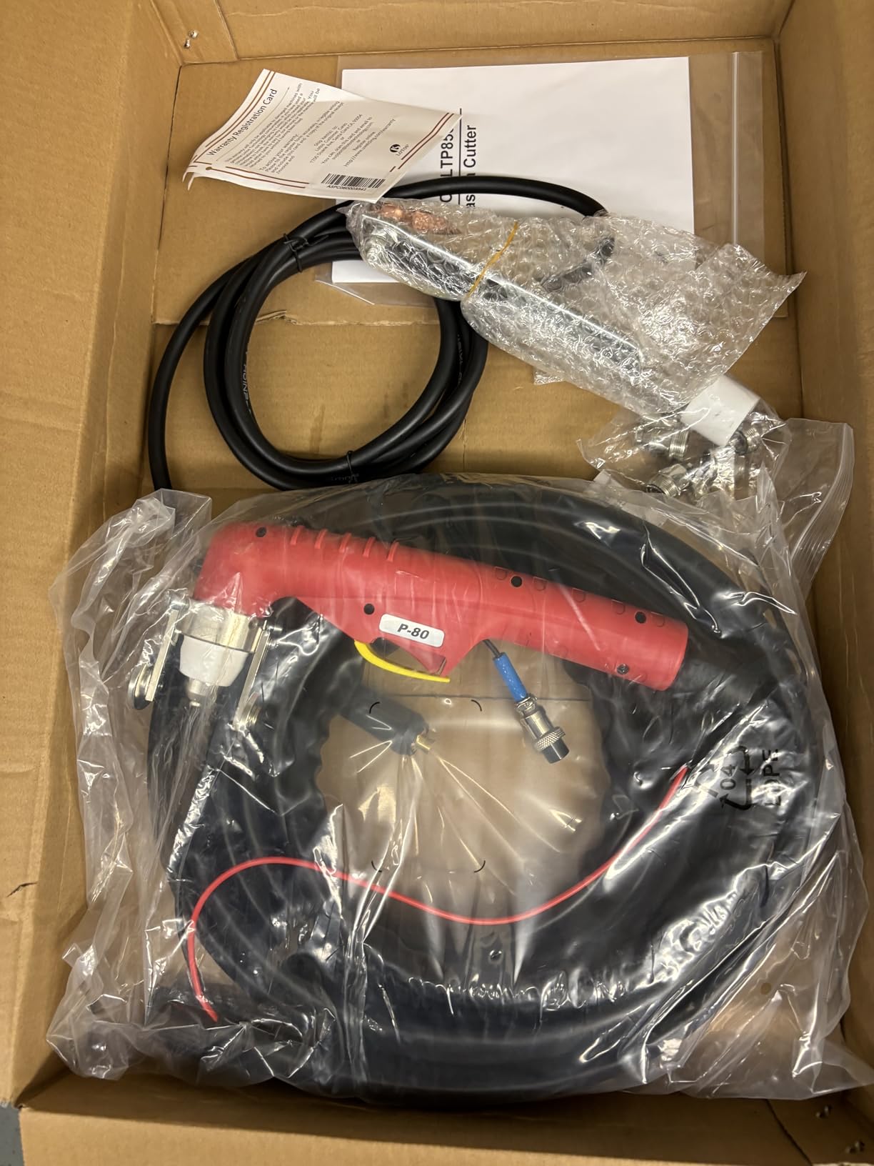 LTP8500 85A Drag-Cut HF Pilot Arc Plasma Cutter 220V | Effortless template tracing for HVAC or metal art | Slices 1-inch steel cleanly without torch standoff fatigue customer photo 2