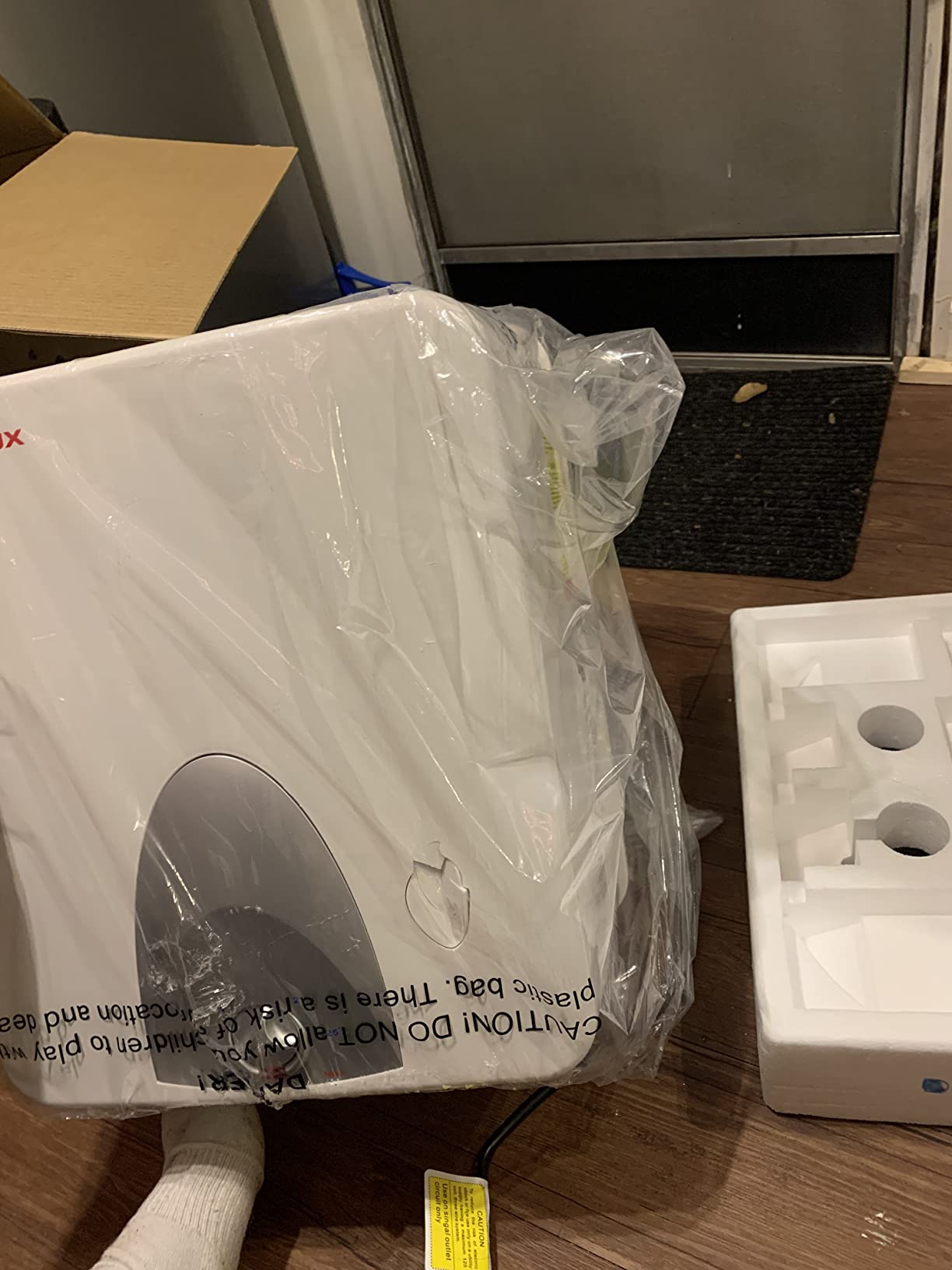 CAMPLUX Tankless Water Heater Electric 6kW (TE06) at 240 Volts, Point of Use Instant Hot Water Heater CSA Approved with Temperature Display, Under Sink Self Modulating Technology customer photo 2