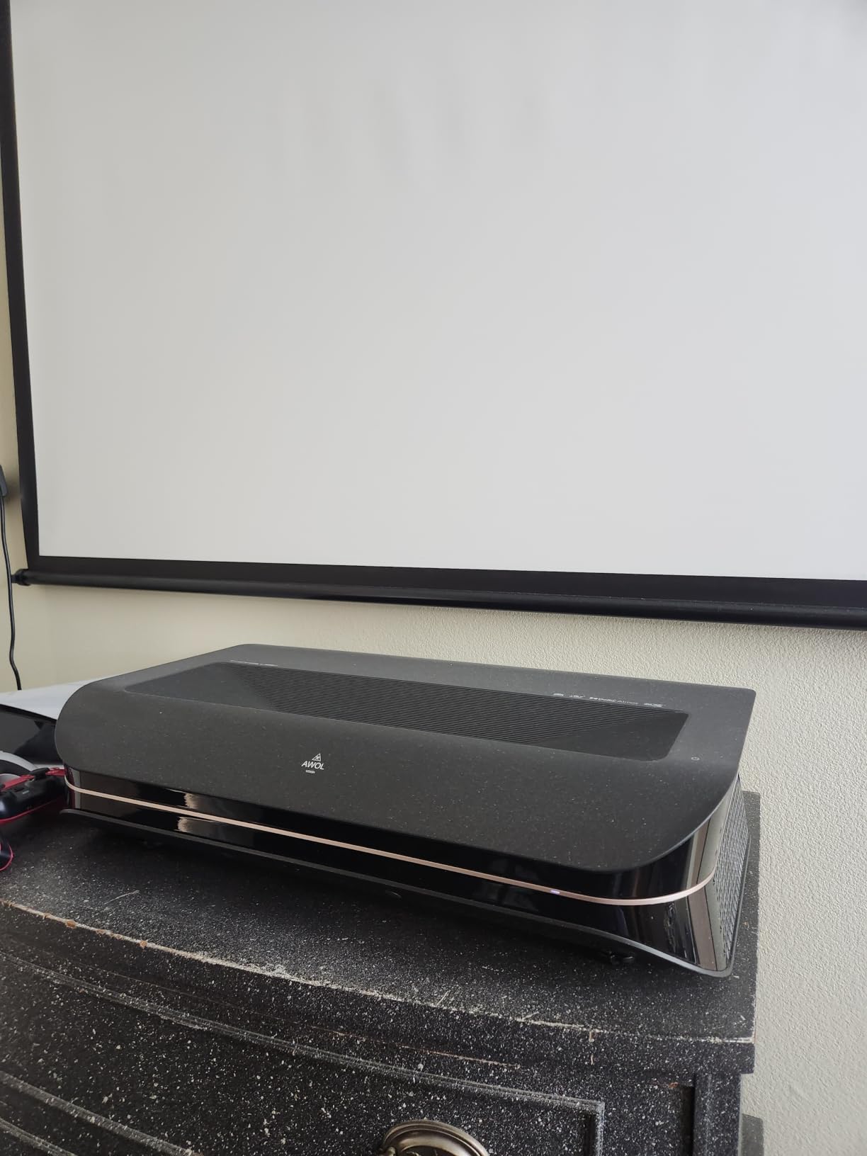 AWOL VISION Aetherion Max 4K Projector, Triple Laser UST Projector customer photo 2