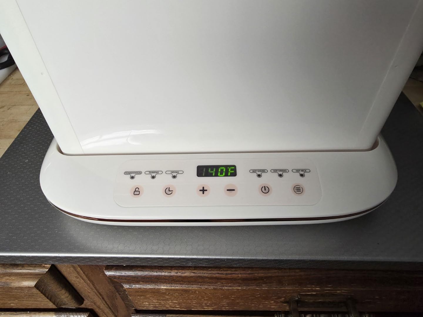 Folding Bread Proofer & Slow Cooker, 25L Capacity Digital Temp Control 32-248F, Dough Fermentation Box customer photo 1