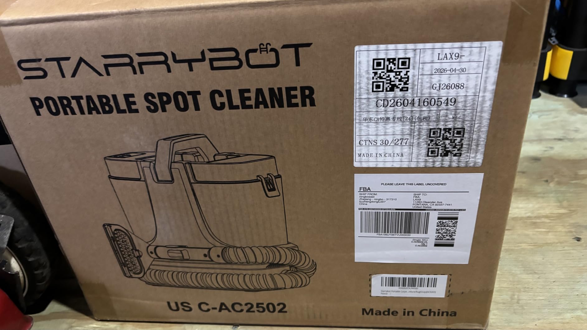 Starrybot Portable Carpet Cleaner Machine with Steam and Heating Technology, 18Kpa Powerful Suction with Versatile Tools for Pets, Couch, Spot Cleaner for Stairs/Furniture/Rug (Gray) customer photo 2