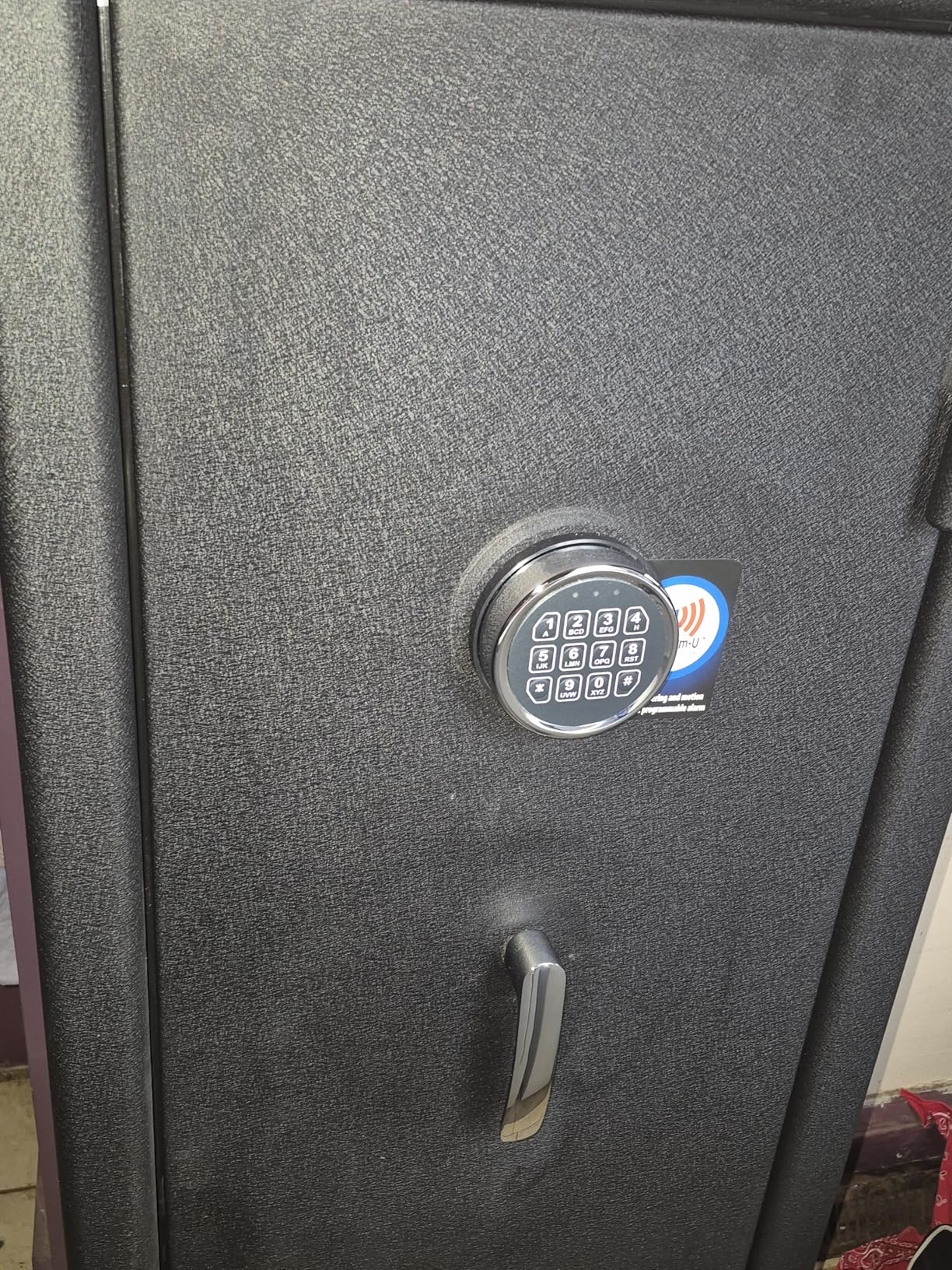 7 Gun Fireproof Safe for Rifles and Pistols, Gun Cabinet with Keypad/Key Access, No-Assembly-Required Gun Safes with Combination Lock customer photo 1