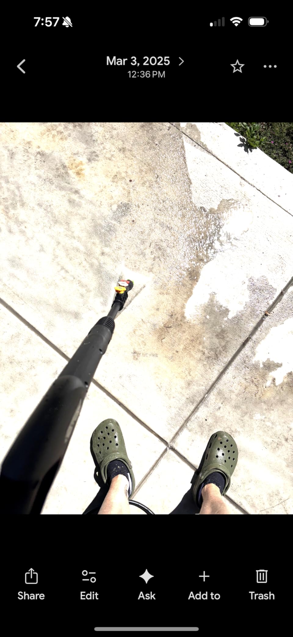 Gas Powered Pressure Washer 4200 PSI Gas Power Washer 4.0 GPM 212CC Commercial High Pressure Washer, with Spray Gun and Extension Wand, 5 Quick Connect Nozzles, Copper Pump, EPA/CARB/ETL (Black) customer photo 1