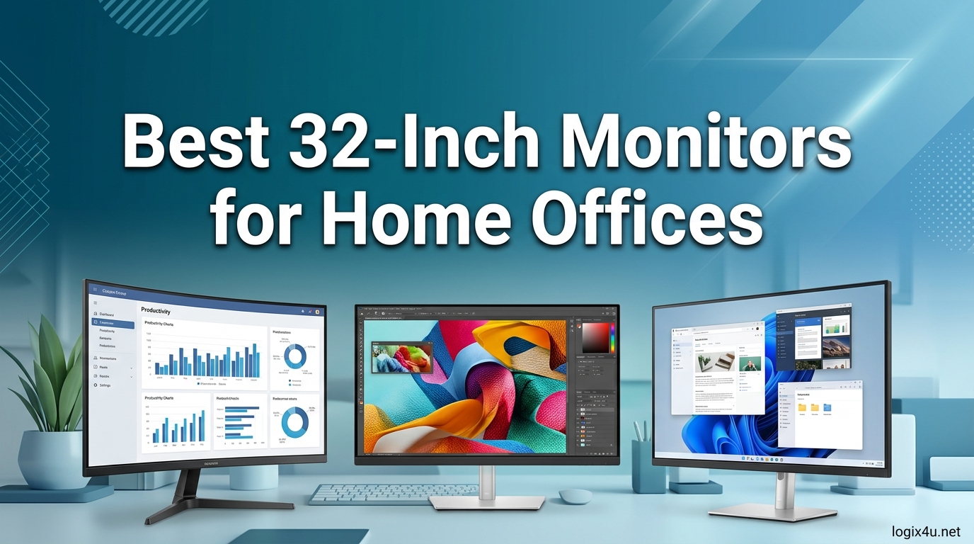 Best 32-Inch Monitors for Home Offices