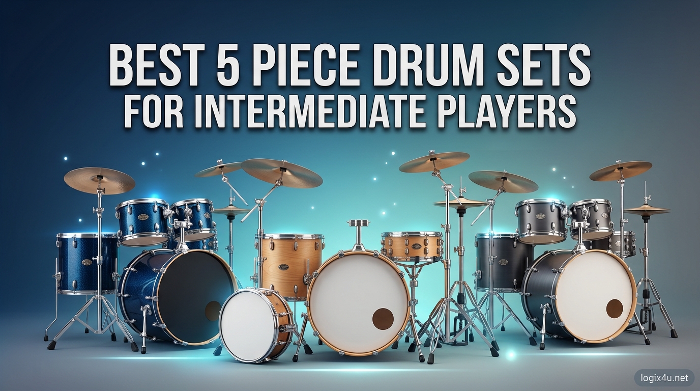 Best 5 Piece Drum Sets for Intermediate Players