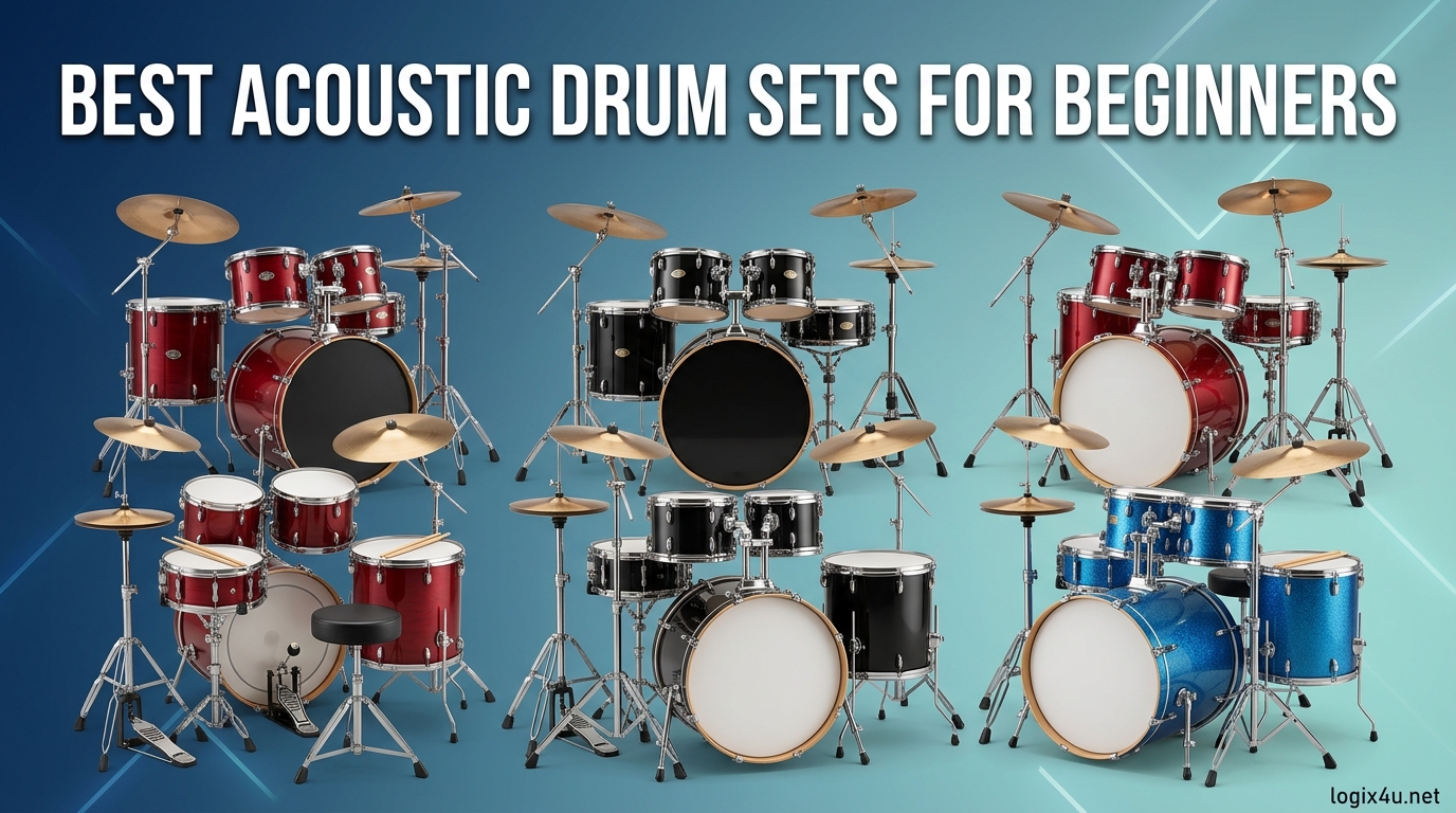 Best Acoustic Drum Sets for Beginners