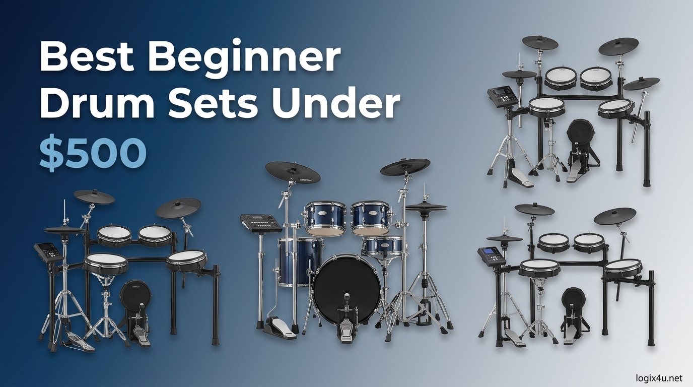 Best Beginner Drum Sets Under $500