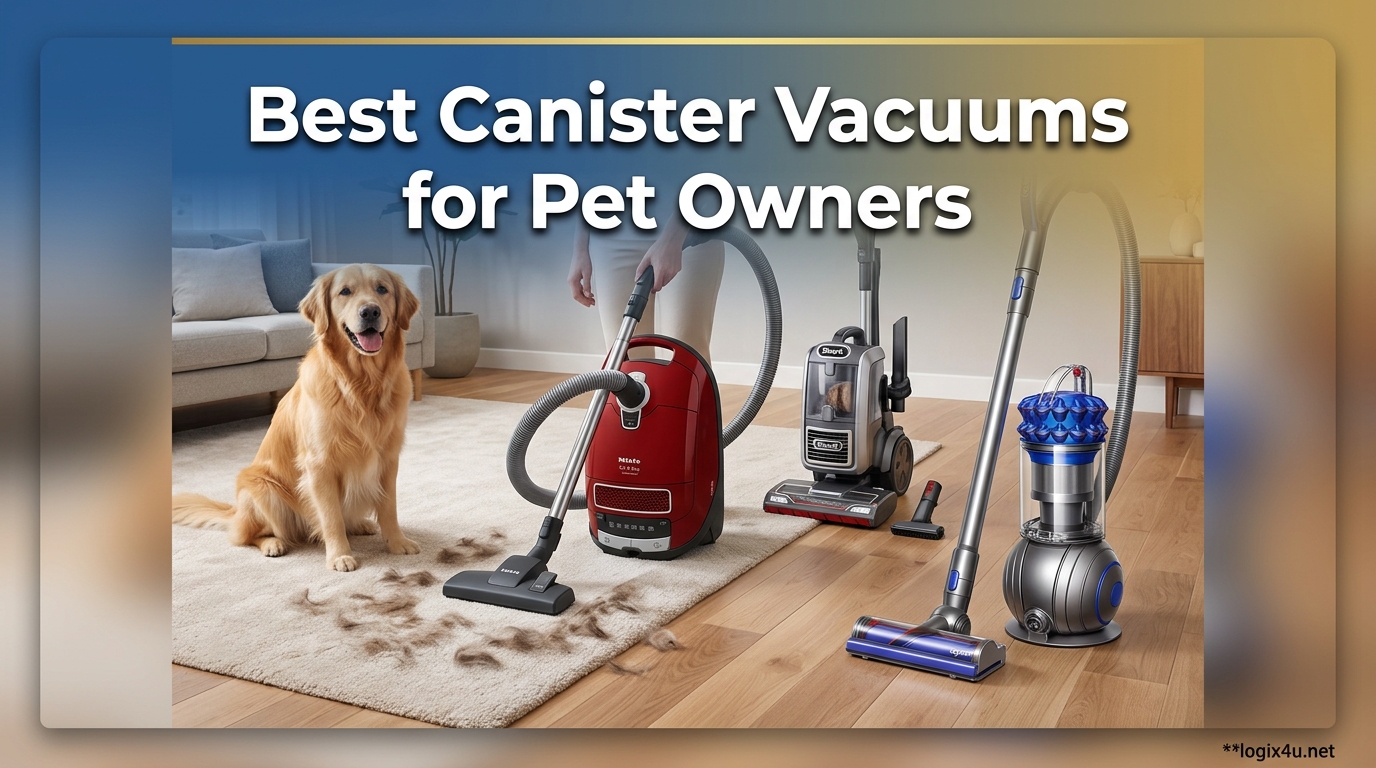 Best Canister Vacuums for Pet Owners