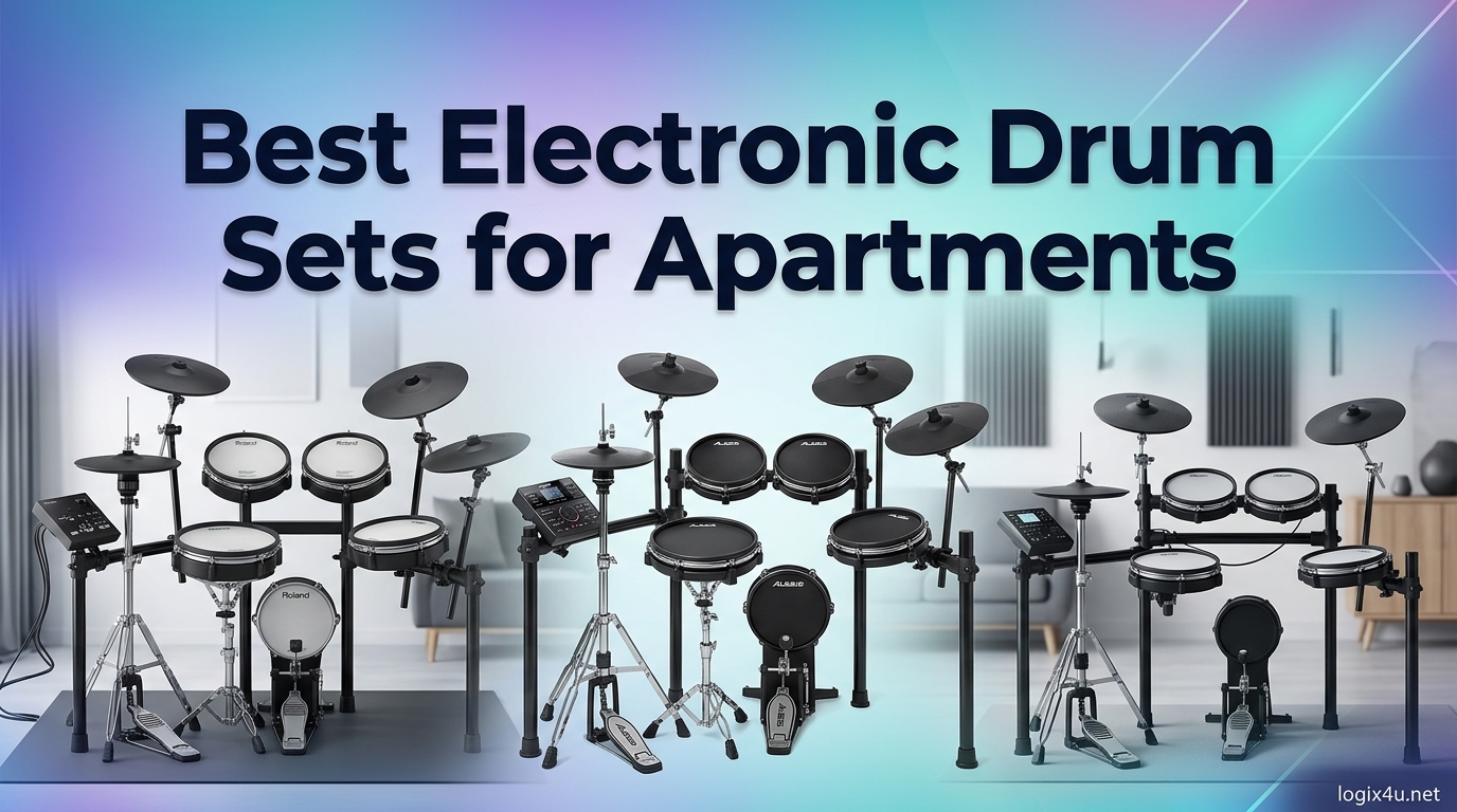 Best Electronic Drum Sets for Apartments