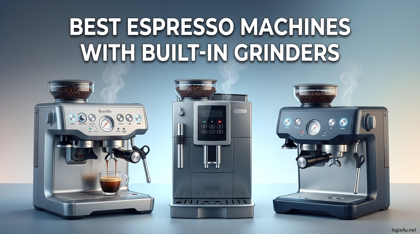 Best Espresso Machines with Built-in Grinders