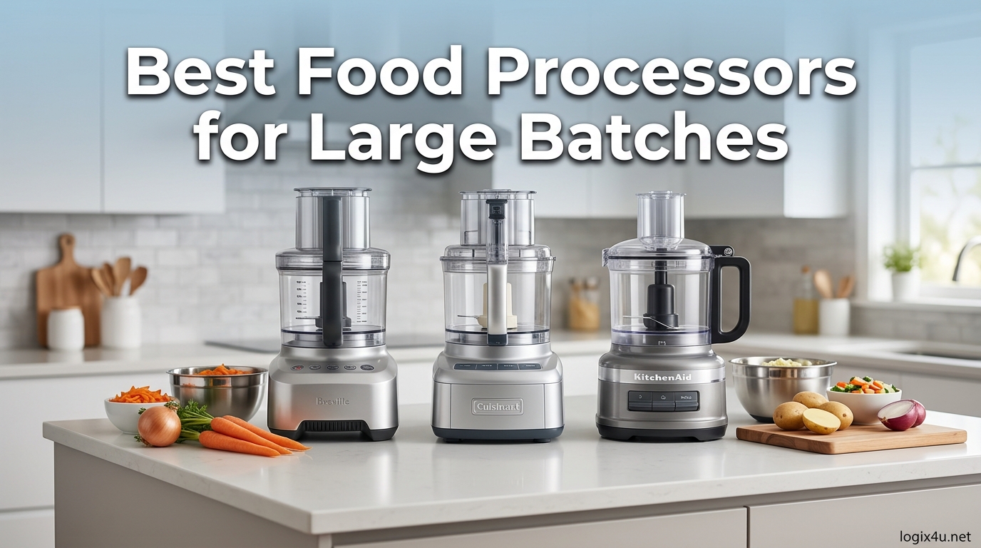 Best Food Processors for Large Batches