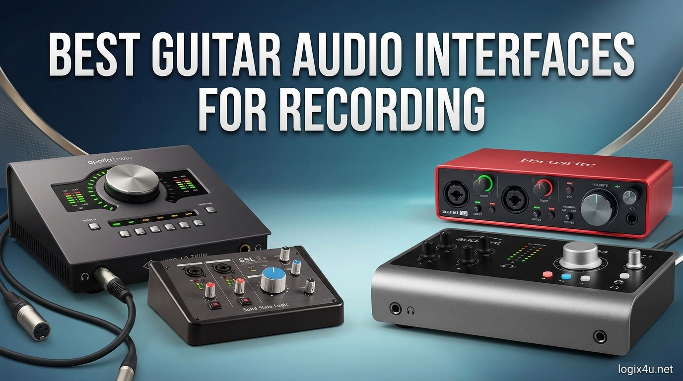 Best Guitar Audio Interfaces for Recording