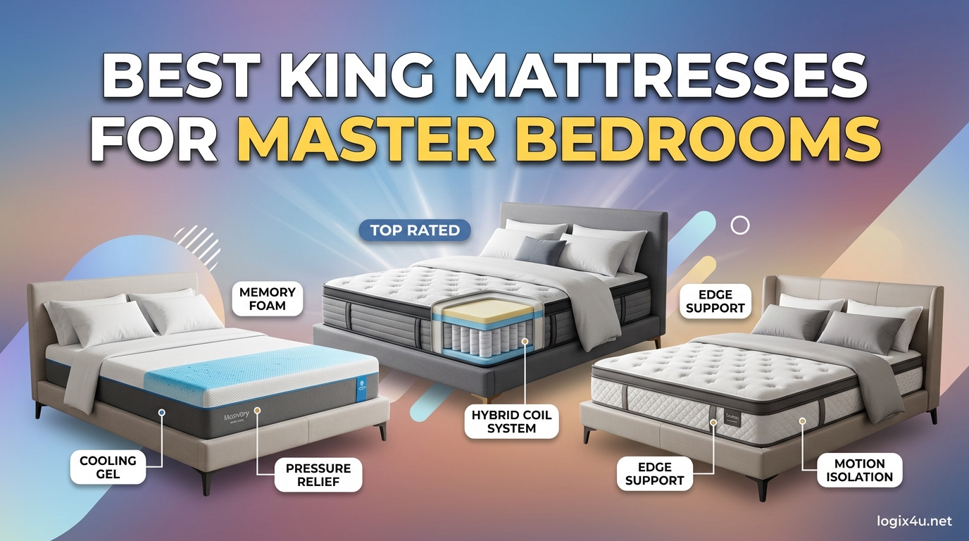 Best King Mattresses for Master Bedrooms