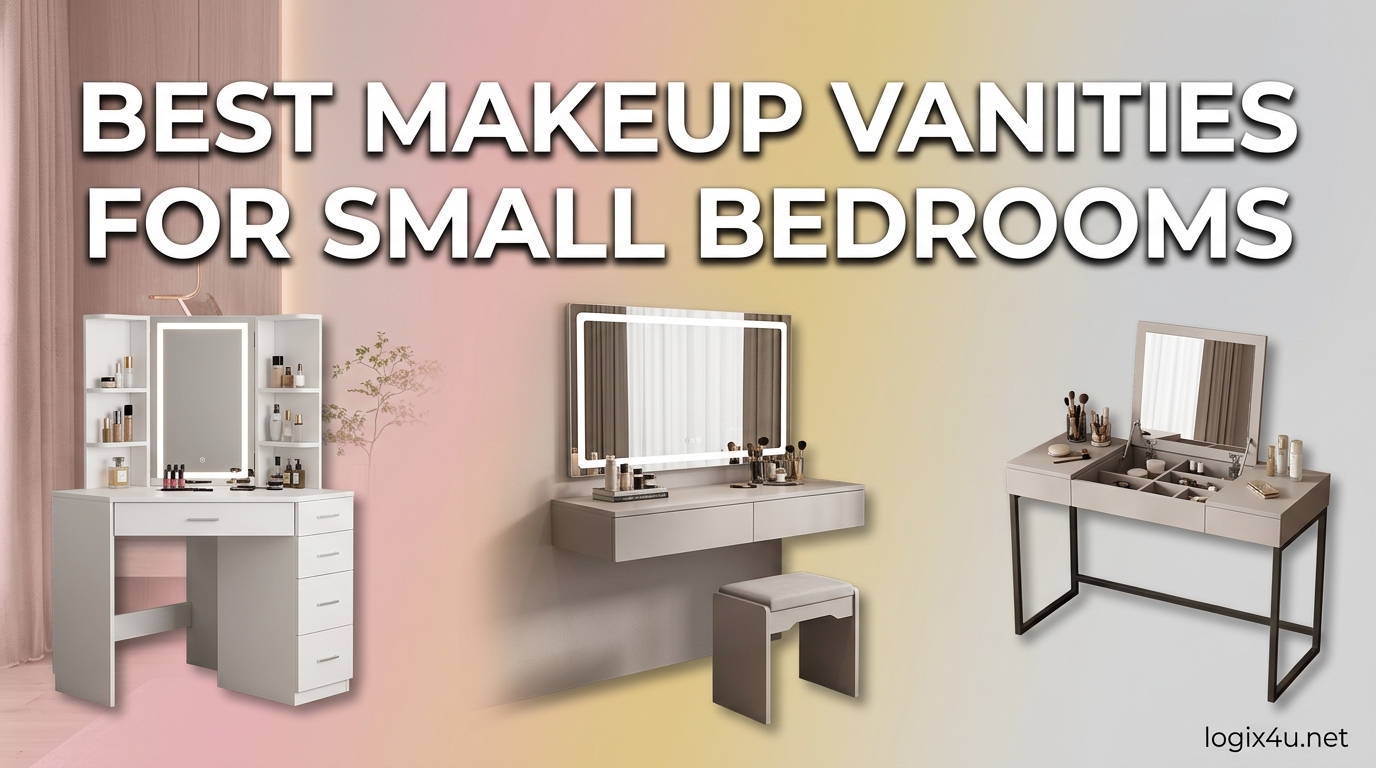 Best Makeup Vanities for Small Bedrooms