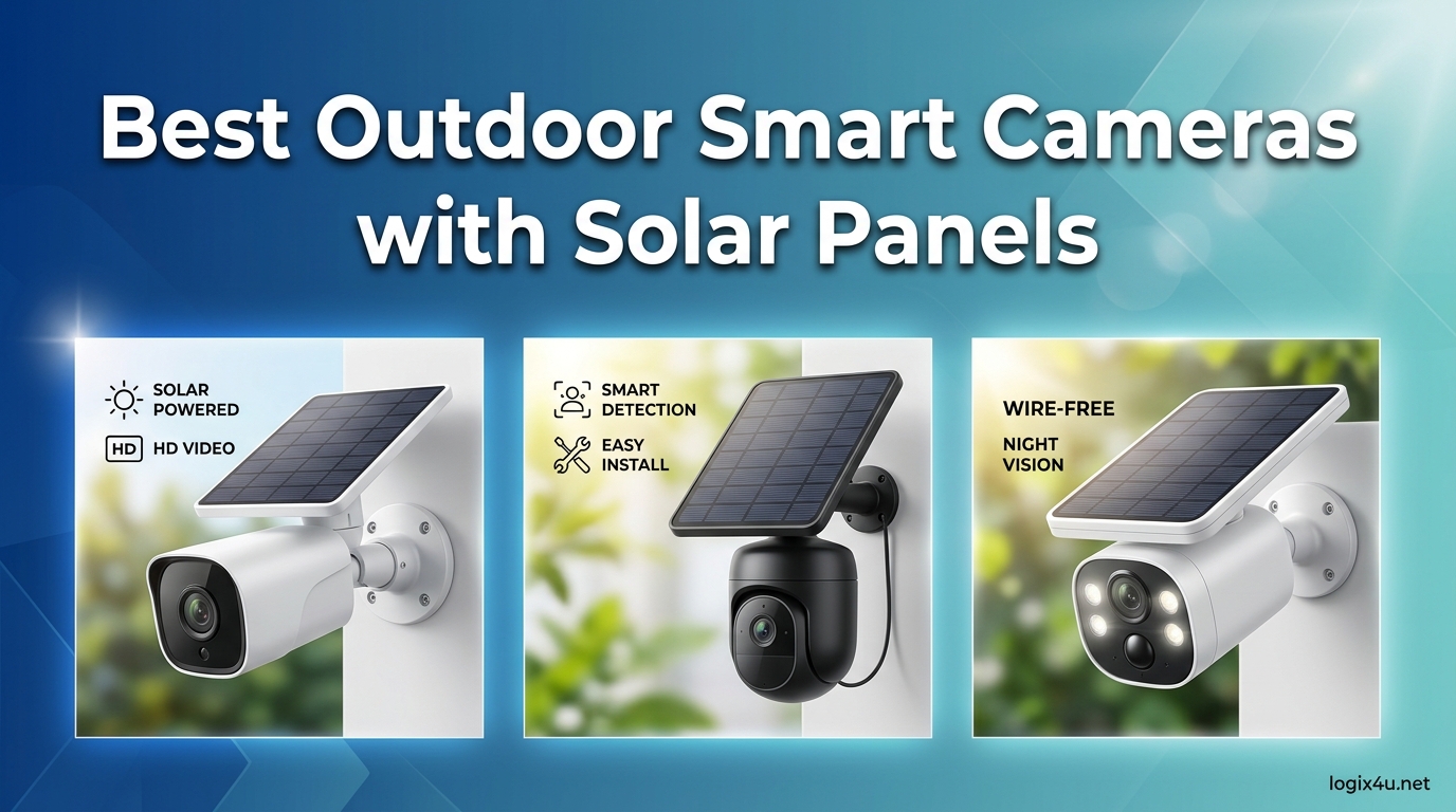Best Outdoor Smart Cameras with Solar Panels