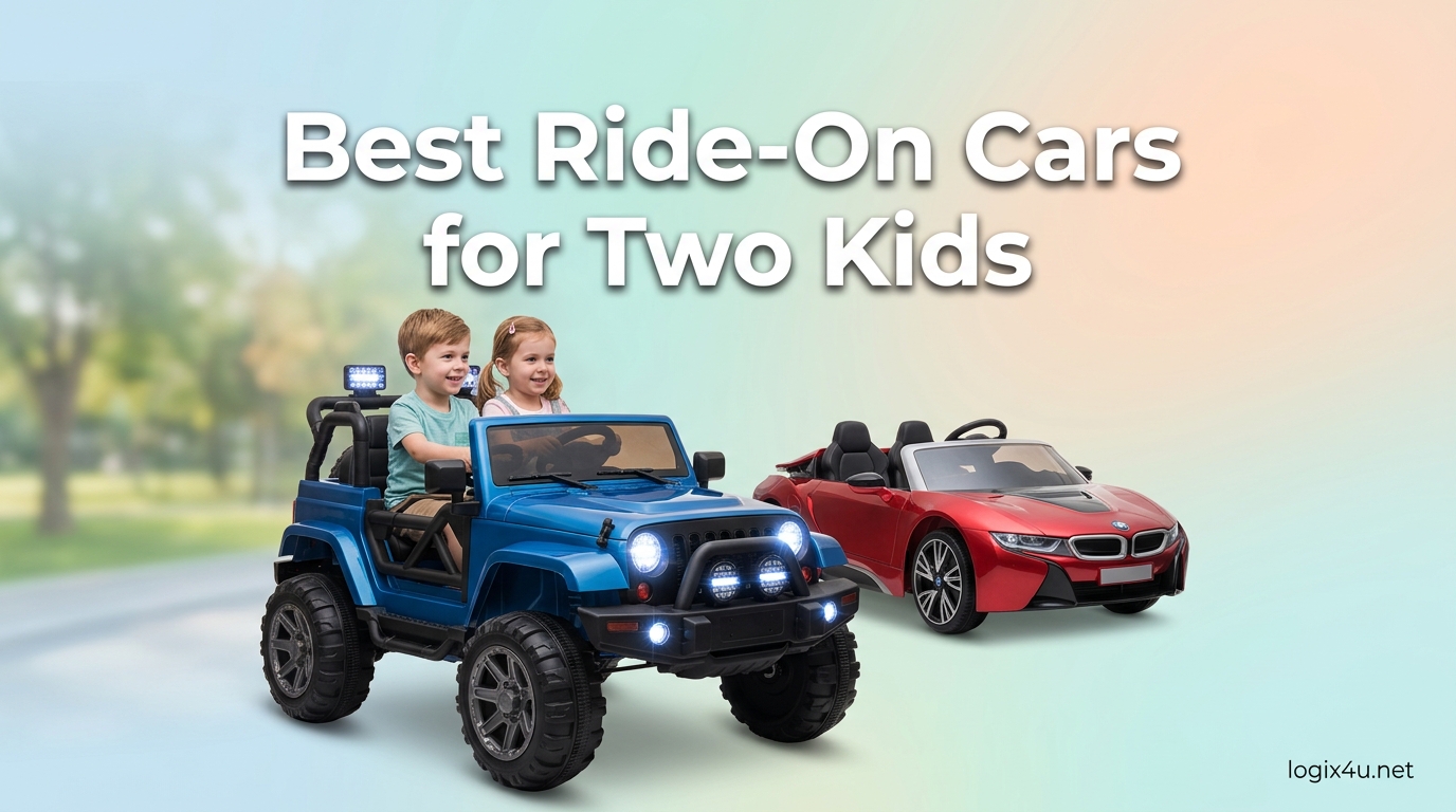 Best Ride-On Cars for Two Kids