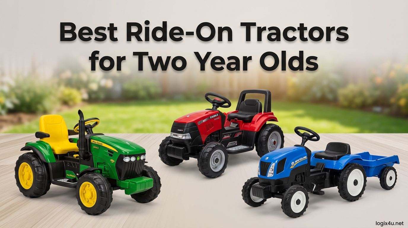 Best Ride-On Tractors for Two Year Olds