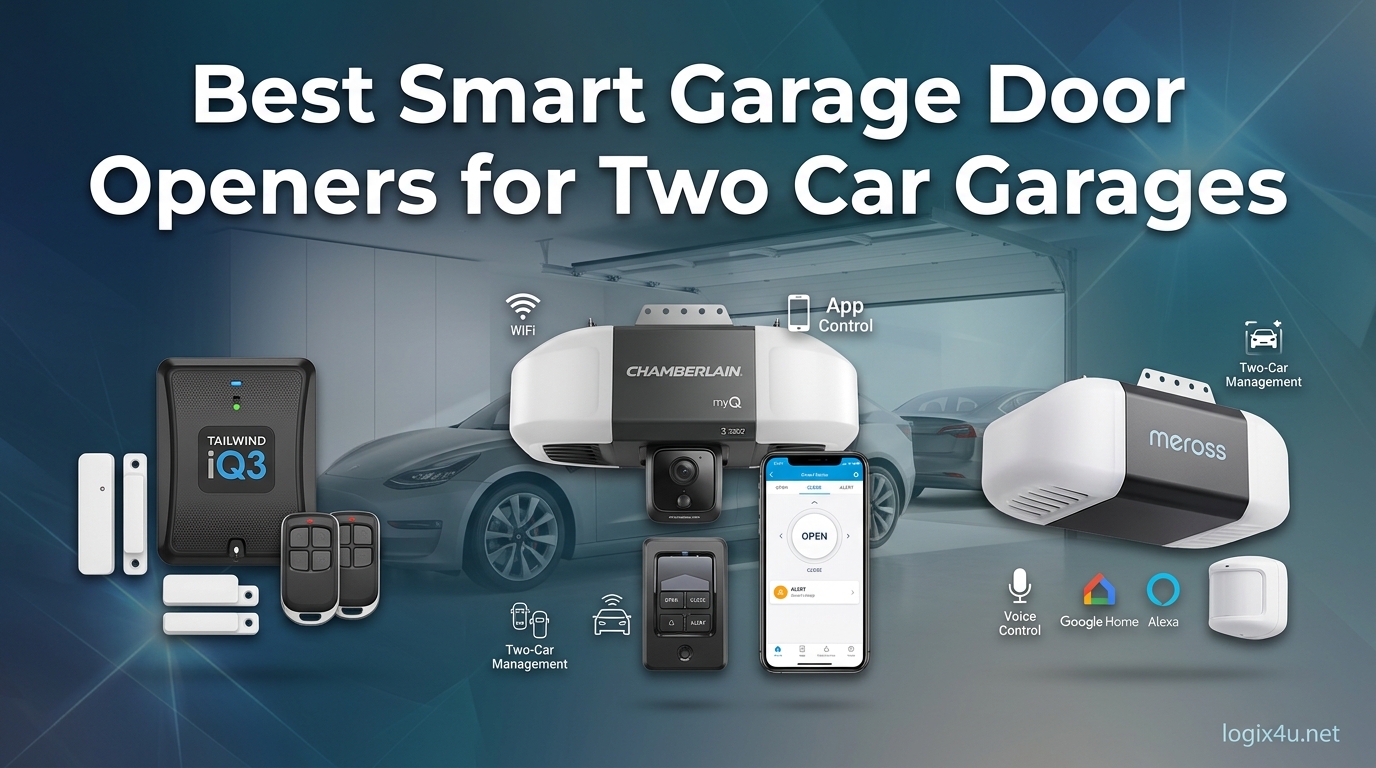 Best Smart Garage Door Openers for Two Car Garages