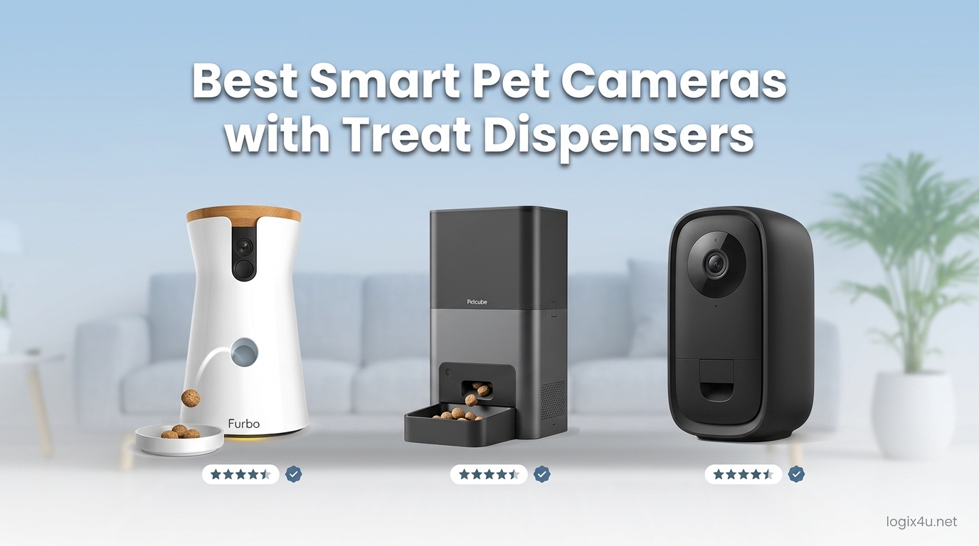 Best Smart Pet Cameras with Treat Dispensers