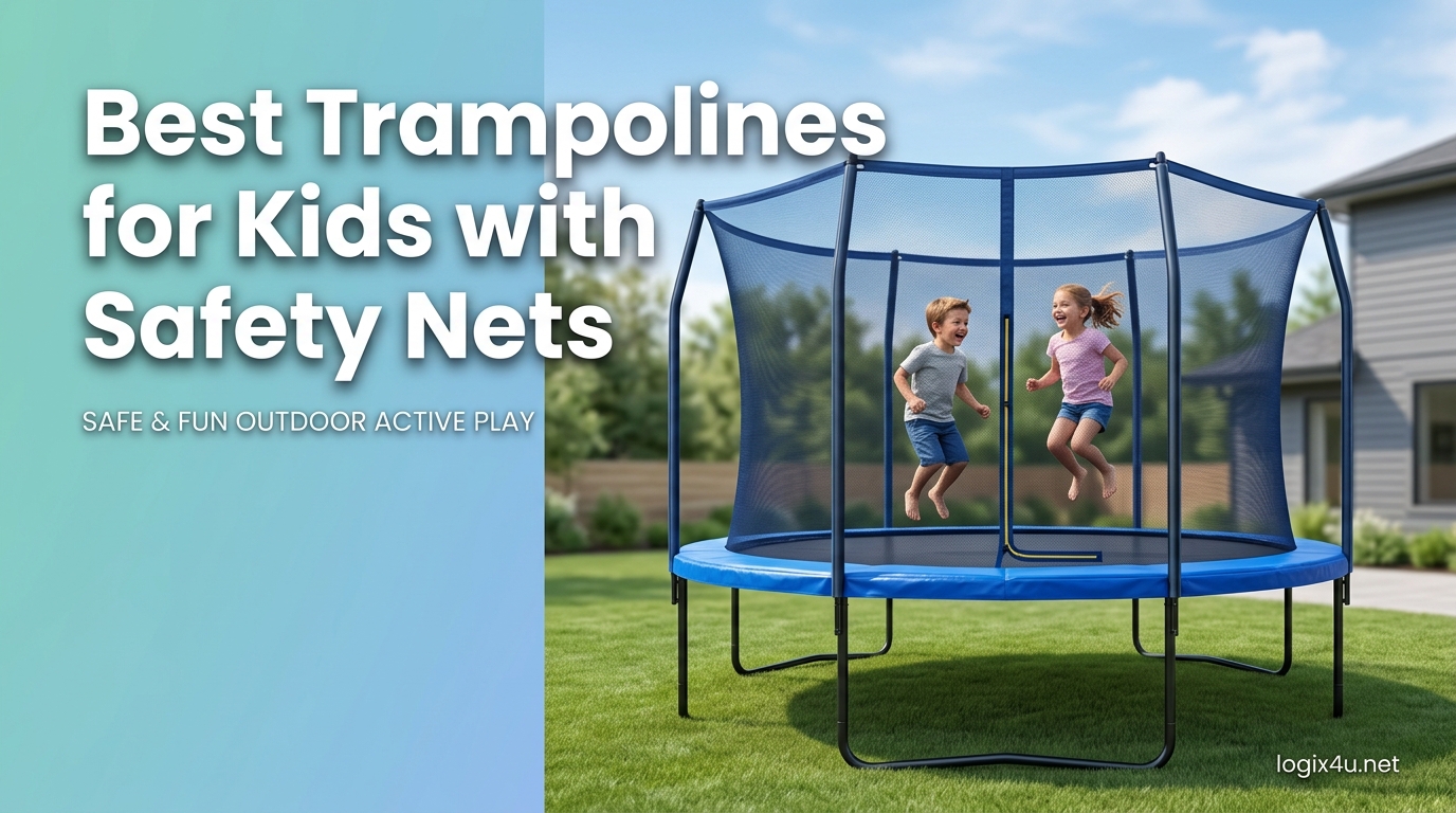 Best Trampolines for Kids with Safety Nets
