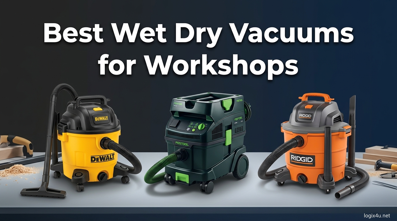 Best Wet Dry Vacuums for Workshops