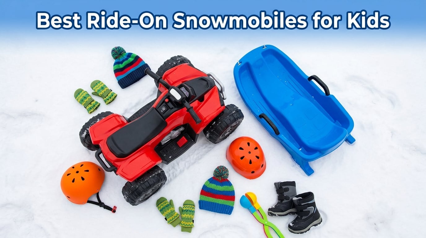 Best ride-on snowmobiles for kids