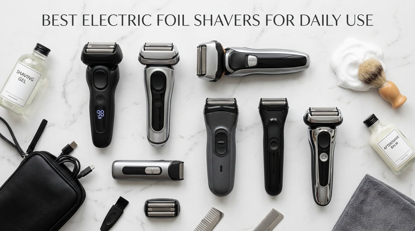 Best electric foil shavers for daily use