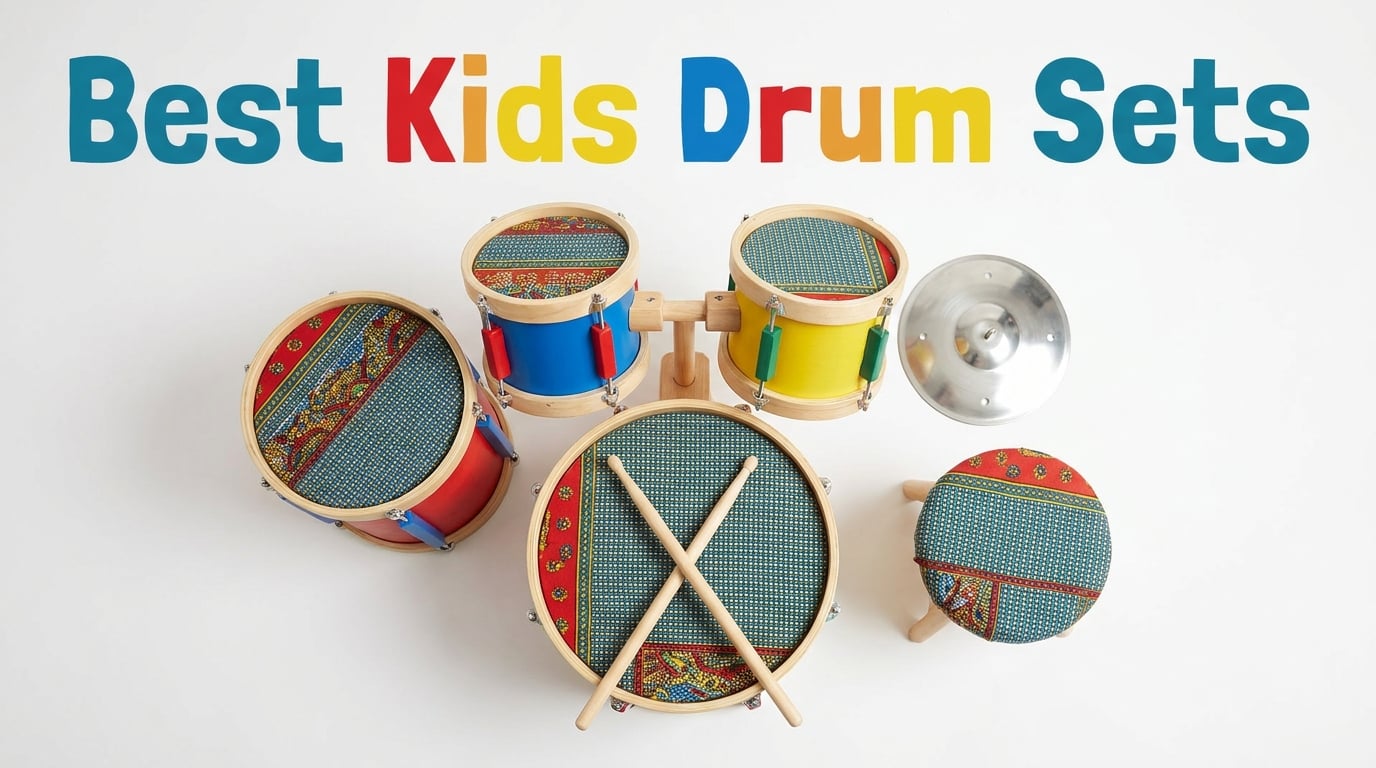 Best kids drum sets for young beginners