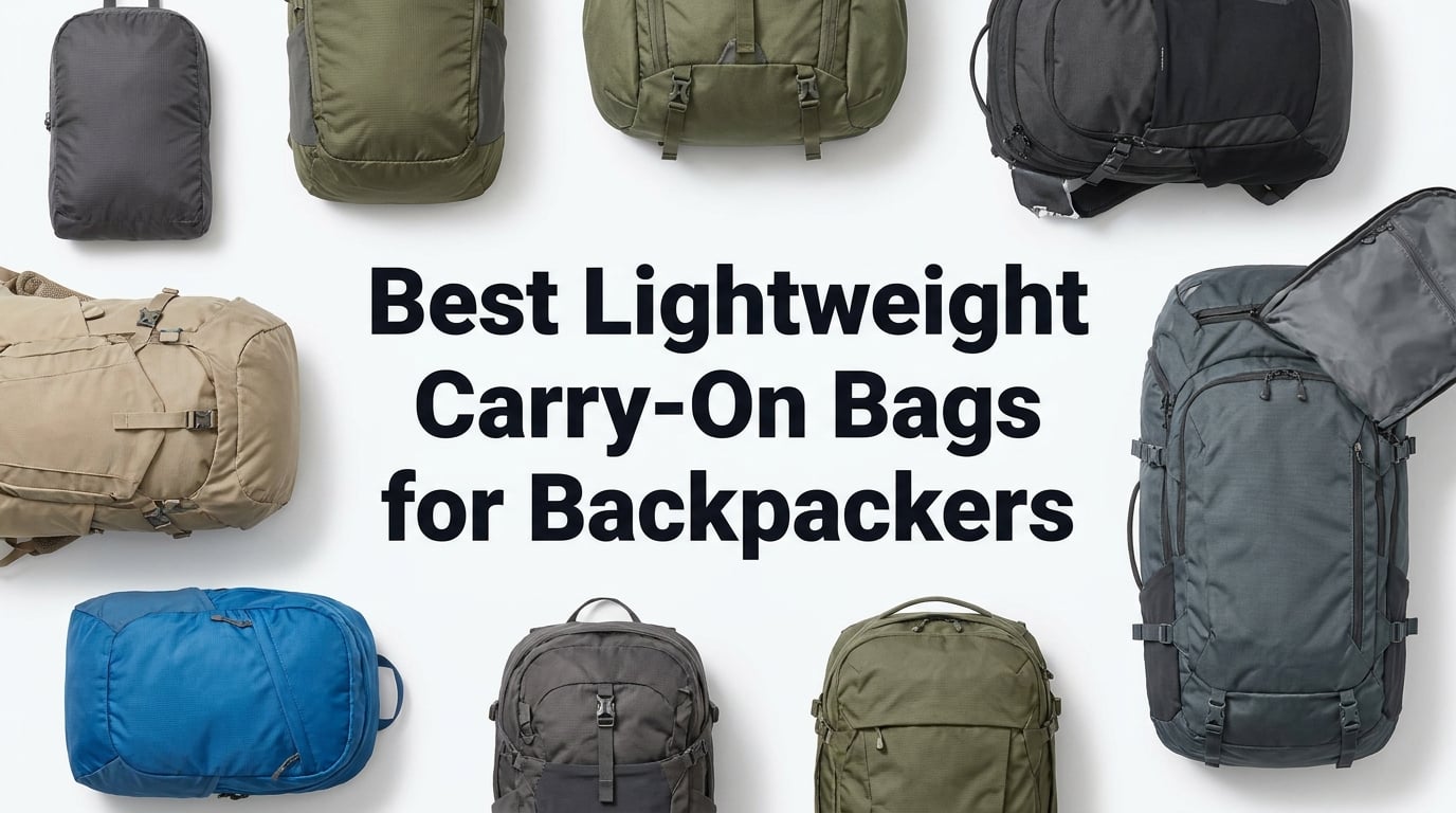 Best Lightweight Carry-On Bags for Backpackers