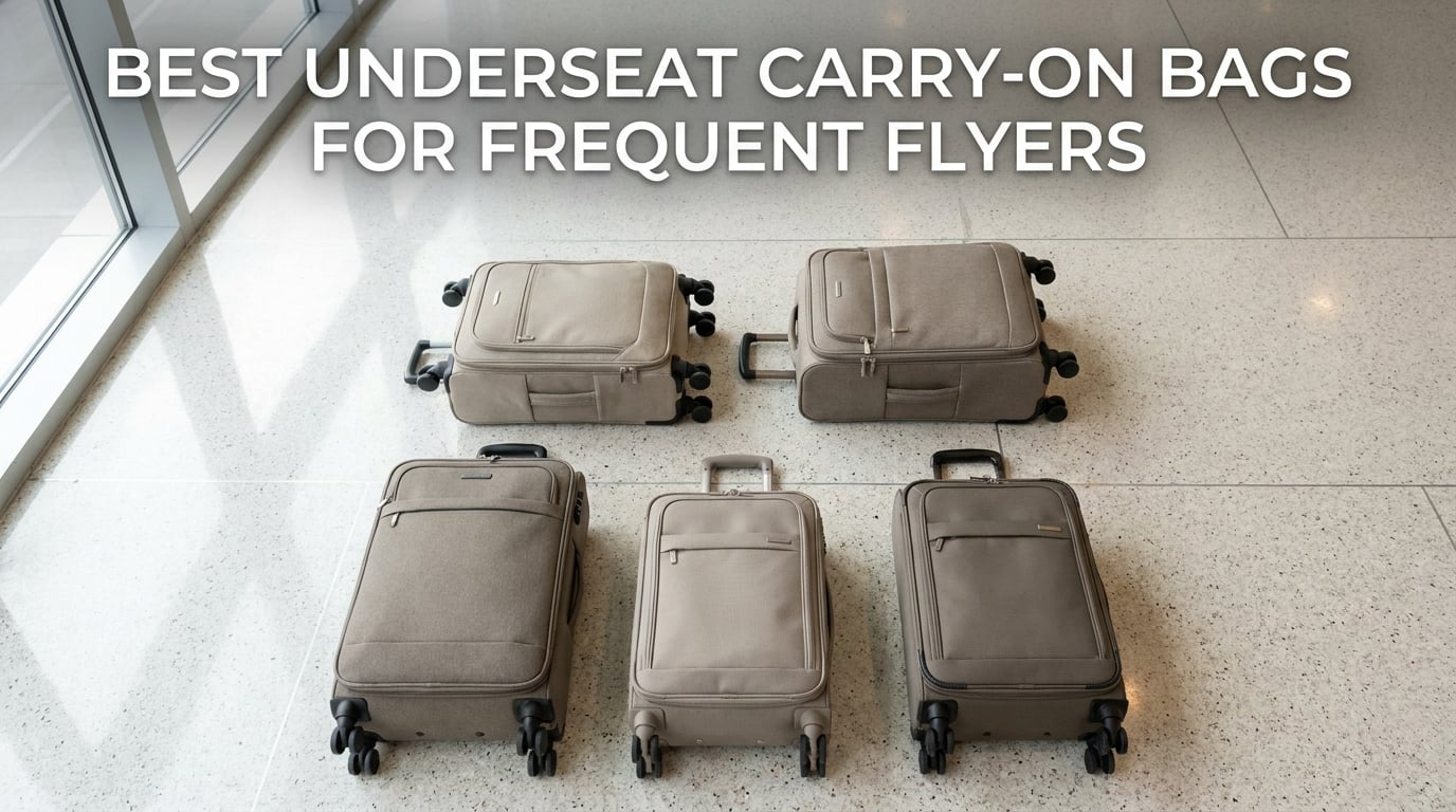 Best Underseat Carry-On Bags for Frequent Flyers