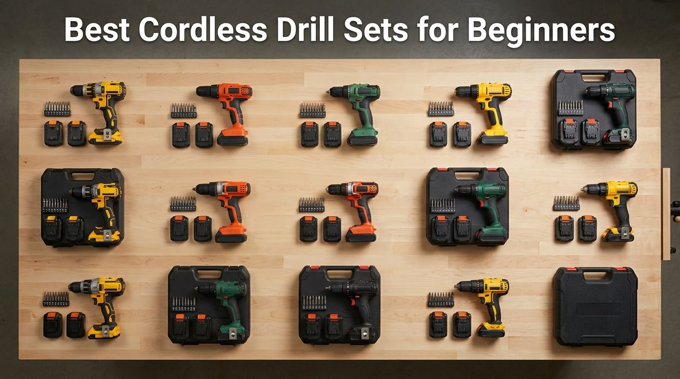 Best Cordless Drill Sets for Beginners