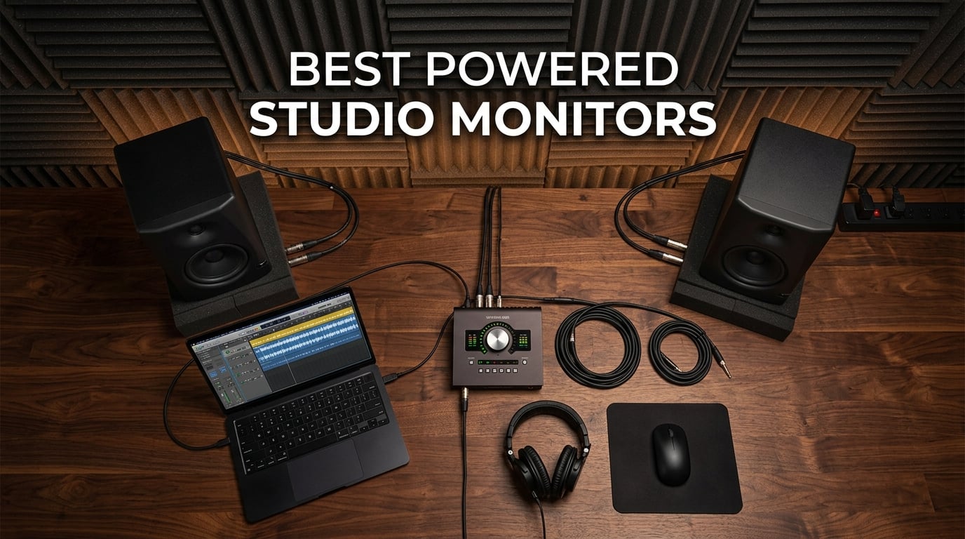 Best Powered Studio Monitors for Producers
