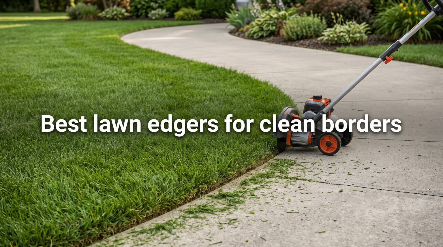 Best lawn edgers for clean borders