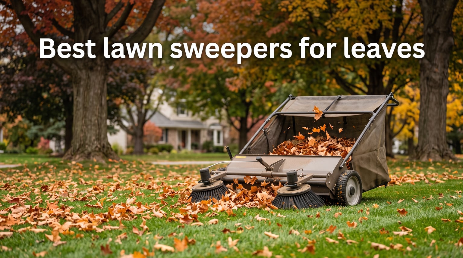 Best lawn sweepers for leaves