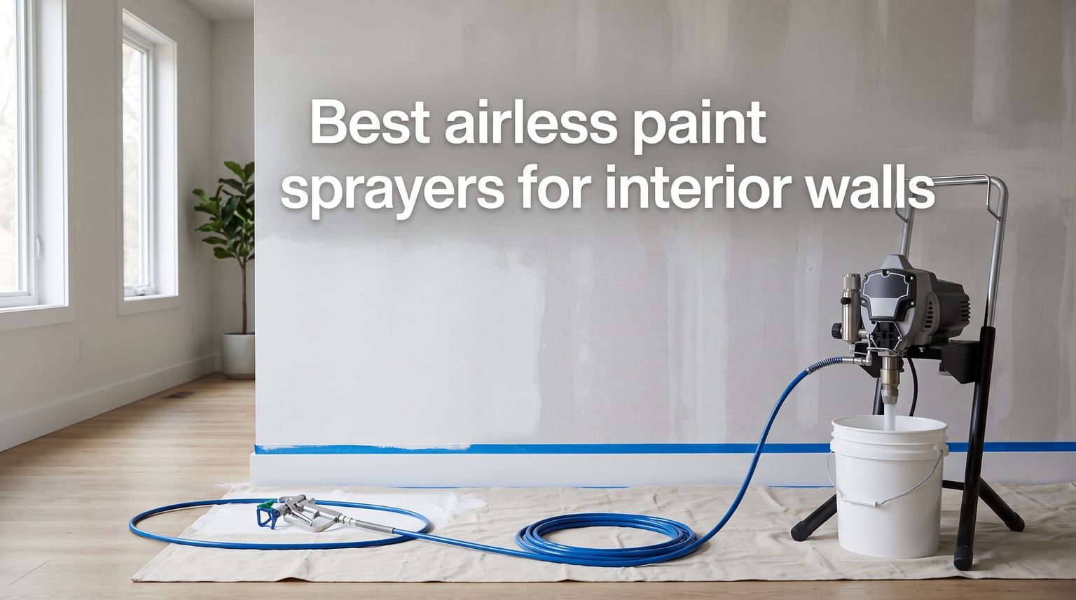 Best airless paint sprayers for interior walls