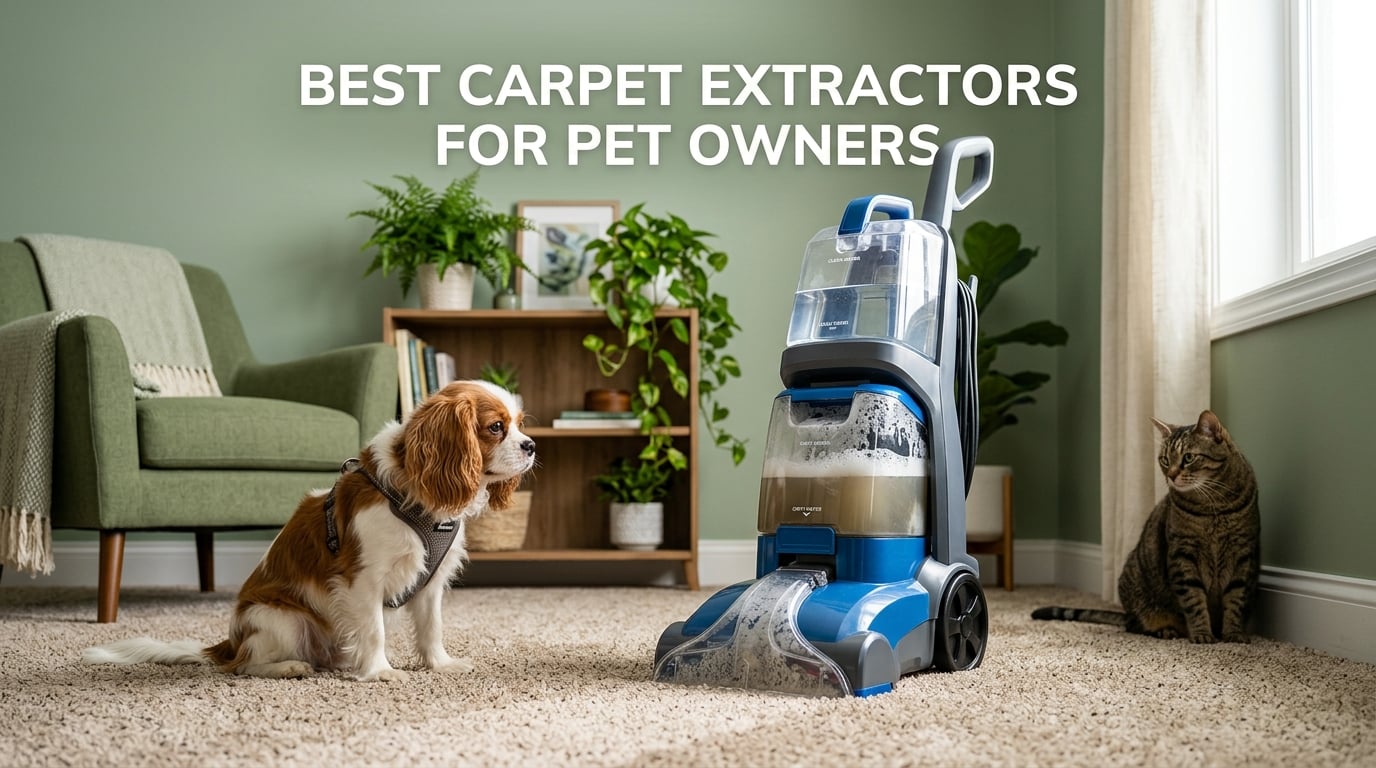 Best carpet extractors for pet owners
