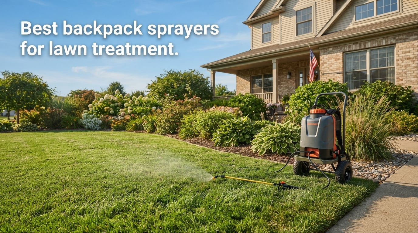 Best backpack sprayers for lawn treatment