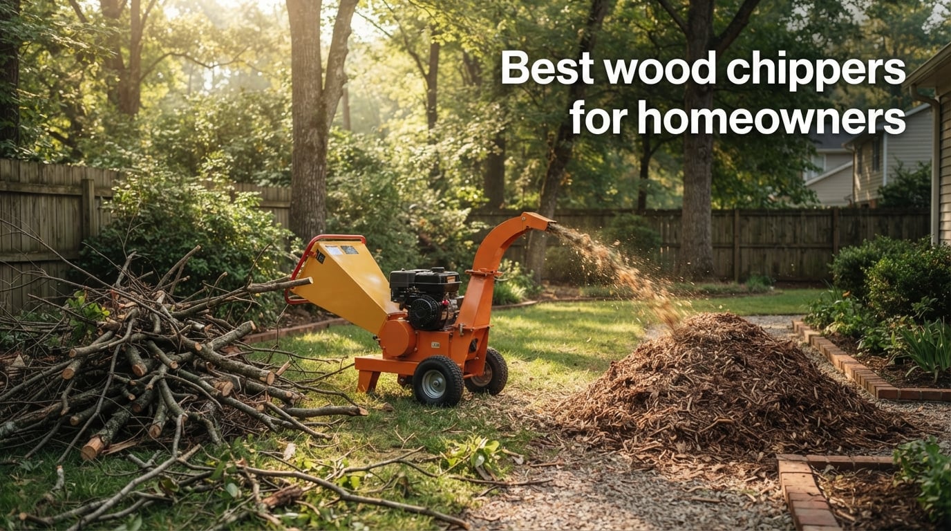 Best wood chippers for homeowners