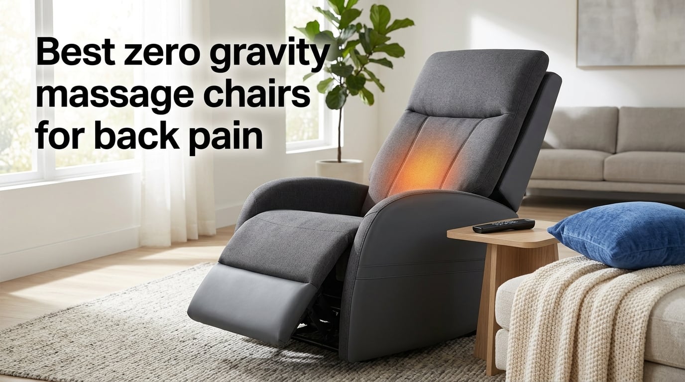 Best zero gravity massage chairs for back pain